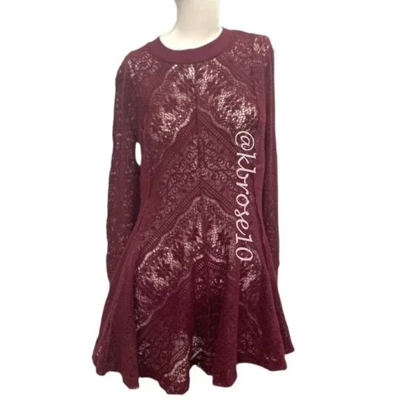 Free People Coffee in The Morning Tunic Top in Vetiver Bloom Size XS - Picture 3 of 10